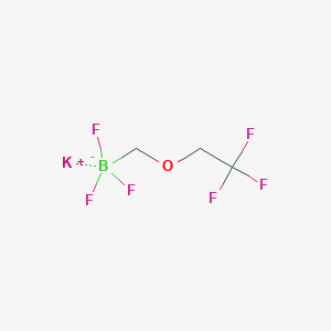 Potassium trifluoro((2,2,2-trifluoroethoxy)methyl)borate图片