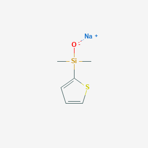 Sodium(Thien-2-yl)dimethylsilanolate图片