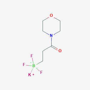 Potassium Trifluoro(3-morpholino-3-oxopropyl)borate图片
