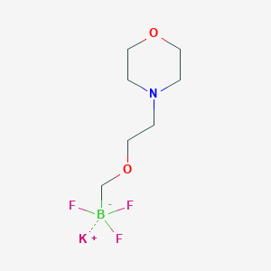 Potassium [2-(Morpholin-4-yl)ethoxy]methyltrifluoroborate图片