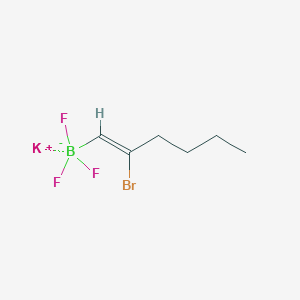 Potassium(Z)-2-Bromo-1-hex-1-enyltrifluoroborate图片