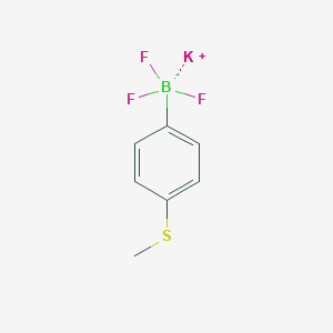Potassium 4-(Methylthio)phenyltrifluoroborate图片