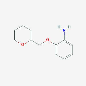 2-(oxan-2-ylmethoxy)aniline图片