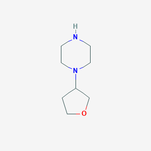 1-(Oxolan-3-yl)piperazine图片