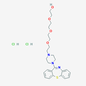2-[2-[2-[2-(4-Dibenzo[b,f][1,4]thiazepin-11-yl-1-piperazinyl)ethoxy]ethoxy]ethoxy]ethanol图片