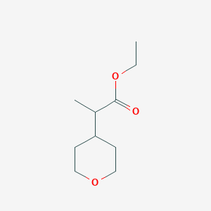 ethyl 2-(oxan-4-yl)propanoate图片