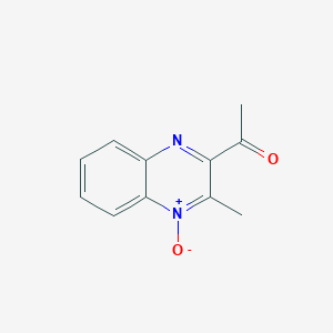 1-(3-Methyl-4-oxido-2-quinoxalinyl)ethanone图片