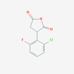 3-(2-Chloro-6-fluorophenyl)oxolane-2,5-dione图片