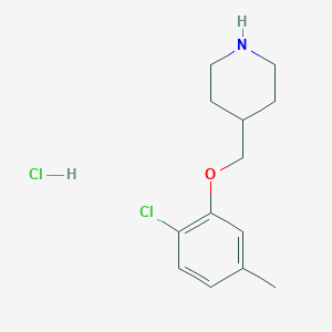 2-Chloro-5-methylphenyl4-piperidinylmethylether Hydrochloride图片