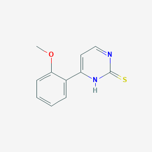 4-(2-methoxyphenyl)-2-pyrimidinethiol图片