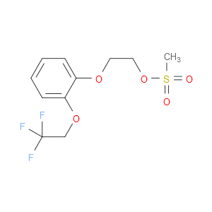 2-[2-(2,2,2-三氟乙氧基)苯氧基]乙基甲磺酸酯图片
