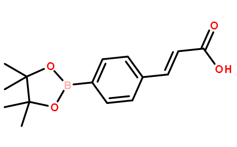 (E)-4-(2-羧基乙烯基)苯硼酸频哪醇酯图片