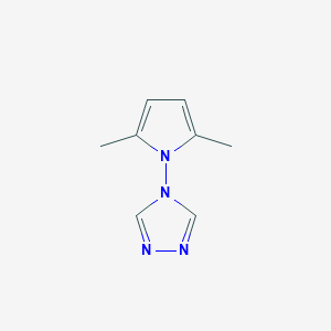 4-(2,5-Dimethyl-1H-pyrrol-1-yl)-4H-1,2,4-triazole图片