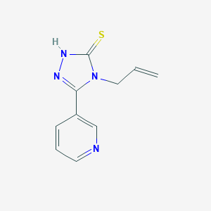 4-(prop-2-en-1-yl)-5-(pyridin-3-yl)-4H-1,2,4-triazole-3-thiol图片