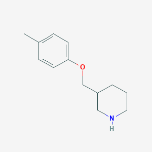 3-[(4-methylphenoxy)methyl]piperidine图片