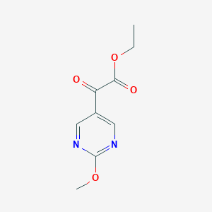 2-(2-甲氧基-5-嘧啶基)-2-氧代乙酸乙酯图片