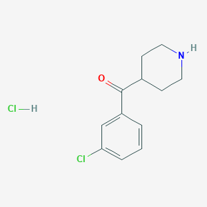 4-(3-CHLOROBENZOYL)PIPERIDINE HCL图片