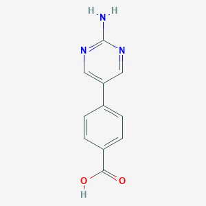 4-(2-Aminopyrimidin-5-yl)benzoicacid图片