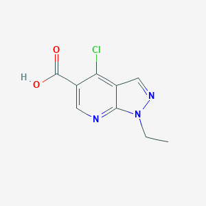 4-chloro-1-ethyl-1H-pyrazolo[3,4-b]pyridine-5-carboxylicacid图片
