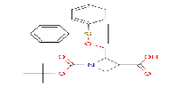 1-tert-butoxycarbonyl-2-[[tert-butyl(diphenyl)silyl]oxymethyl]azetidine-3-carboxylicacid图片