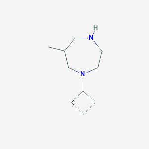 1-cyclobutyl-6-methyl-1,4-diazepane图片