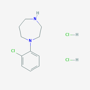 1-(2-Chlorophenyl)-1,4-diazepane dihydrochloride图片
