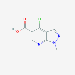 4-chloro-1-methyl-1H-pyrazolo[3,4-b]pyridine-5-carboxylicacid图片