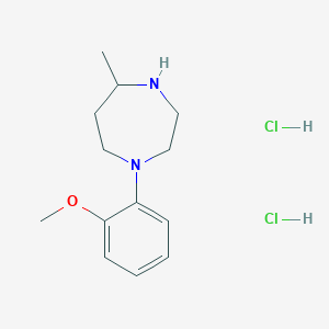 1-(2-Methoxyphenyl)-5-methyl-1,4-diazepane Dihydrochloride图片