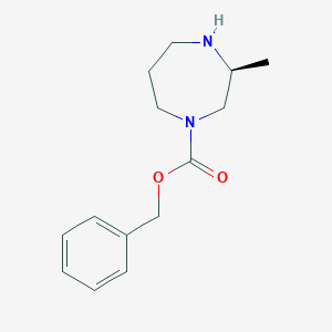 (S)-1-Cbz-3-Methyl-1,4-Diazepane图片