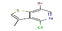 7-bromo-4-chloro-3-methyl-thieno[3,2-c]pyridine图片