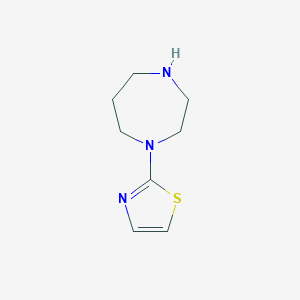 1-(1,3-thiazol-2-yl)-1,4-diazepane图片