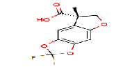 (12S)-5,5-difluoro-12-methyl-4,6,10-trioxatricyclo[7,3,0,03,?]dodeca-1,3(7),8-triene-12-carboxylicacid图片