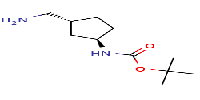 tert-butylN-[(1R,3R)-3-(aminomethyl)cyclopentyl]carbamate图片