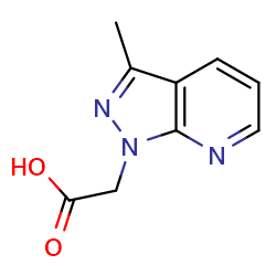 2-{3-methyl-1H-pyrazolo[3,4-b]pyridin-1-yl}aceticacid图片