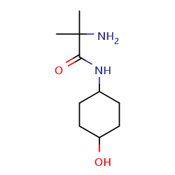 2-amino-N-(4-hydroxycyclohexyl)-2-methylpropanamide图片