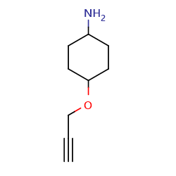 4-(prop-2-yn-1-yloxy)cyclohexan-1-amine图片