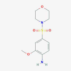 2-Methoxy-4-(morpholine-4-sulfonyl)-phenylamine图片