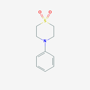 4-苯基硫代吗啉1,1-二氧化物图片