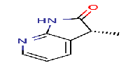 (3R)-3-methyl-1H,2H,3H-pyrrolo[2,3-b]pyridin-2-one图片