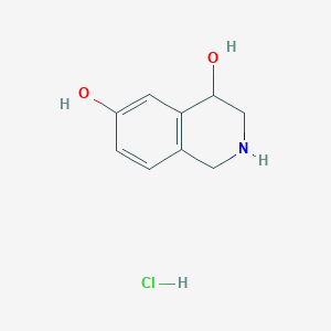 1,2,3,4-Tetrahydro-4,6-isoquinolinediol Hydrochloride图片