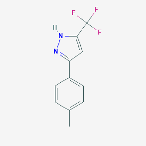 3-Trifluoromethyl-5-(p-tolyl)-1H-pyrazole图片