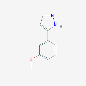 3-(3-Methoxyphenyl)-1H-pyrazole图片
