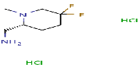 [(2R)-5,5-difluoro-1-methylpiperidin-2-yl]methanaminedihydrochloride图片