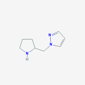 1-(Pyrrolidin-2-ylmethyl)-1H-pyrazole图片