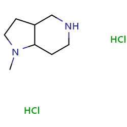 1-methyl-octahydro-1H-pyrrolo[3,2-c]pyridinedihydrochloride图片