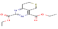 2,4-diethyl5H,7H,8H-thiopyrano[4,3-d]pyrimidine-2,4-dicarboxylate图片