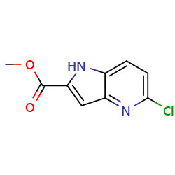 methyl5-chloro-1H-pyrrolo[3,2-b]pyridine-2-carboxylate图片