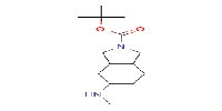 tert-butyl5-(methylamino)-1,3,3a,4,5,6,7,7a-octahydroisoindole-2-carboxylate图片