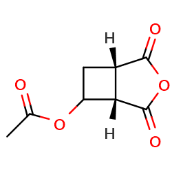 (1S,5S)-rel-2,4-dioxo-3-oxabicyclo[3,2,0]heptan-6-ylacetate图片