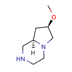 (7R,8aR)-7-methoxy-octahydropyrrolo[1,2-a]piperazine图片